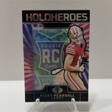 2024 Panini Illusions HoloHeroes Rookies Ricky Pearsall #30 card