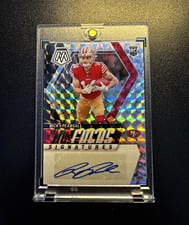 2024 Panini Mosaic In Focus Signatures Ricky Pearsall #IF-RPL card