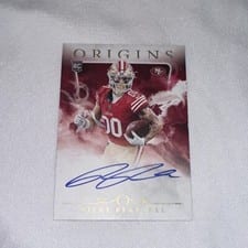 2024 Panini Origins Rookie Autographs Ricky Pearsall #RAU-RPE card