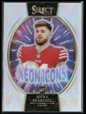 2024 Panini Select Neon Icons Ricky Pearsall #6 card