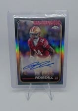 2024 Topps Chrome Rookie Autographs Ricky Pearsall #RA-RPE card