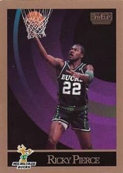 1990-91 SkyBox Base Set Ricky Pierce #162 card