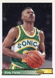1992-93 Upper Deck Base Set Ricky Pierce #273 card