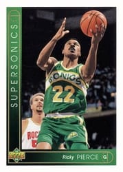 1993-94 Upper Deck Base Set Ricky Pierce #76 card