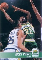 1994-95 Hoops Base Set Ricky Pierce #205 card