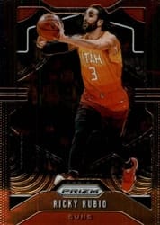 2019-20 Panini Prizm Base Set Ricky Rubio #167 card