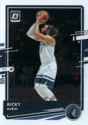 2020-21 Donruss Optic Base Set Ricky Rubio #138 card