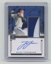 2024 Panini Impeccable Elegance Prospect Jersey Autographs Ricky Tiedemann #EPJ-RT card