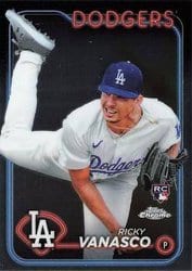 2024 Topps Chrome Update Base Set Ricky Vanasco #USC60 card