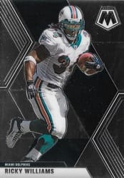 2020 Panini Mosaic Base Set Ricky Williams #124 card