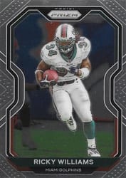 2020 Panini Prizm Base Set Ricky Williams #17 card