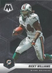 2021 Panini Mosaic Base Set Ricky Williams #124 card