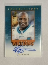2024 Panini Mosaic Pinnacle Inscriptions Ricky Williams #PI-RW card