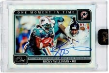2024 Panini One One Moment in Time Autographs Ricky Williams #392 card