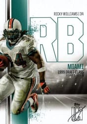 2024 Topps Signature Class Base Set Ricky Williams #29 card