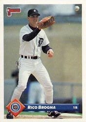 1993 Donruss Base Set Rico Brogna #41 card
