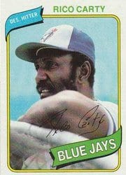 1980 Topps Base Set Rico Carty #46 card