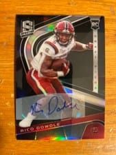 2020 Panini Chronicles Draft Picks Spectra Rico Dowdle #25 card