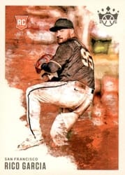 2020 Panini Diamond Kings Base Set Rico Garcia #153 card