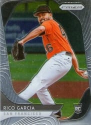 2020 Panini Prizm Base Set Rico Garcia #156 card