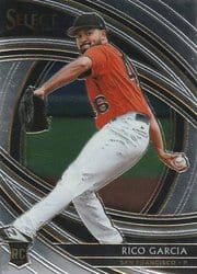 2020 Panini Select Base Set Rico Garcia #165 card