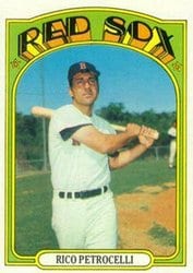 1972 Topps Base Set Rico Petrocelli #30 card