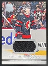 2023-24 Upper Deck The Cup Rendition Relics Ridly Greig #RR-RG card