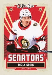 2025-26 O-Pee-Chee Base Retro Ridly Greig #49 card