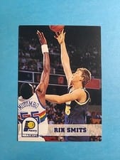 1993-94 Hoops Base Set Rik Smits #92 card