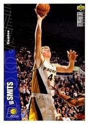 1996-97 Collector's Choice Base Set Rik Smits #63 card