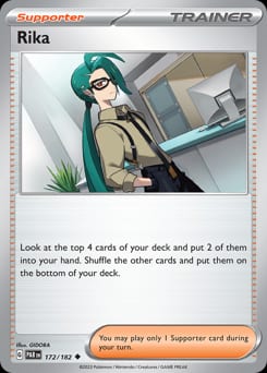Paradox Rift Rika #172 card