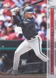 2022 Panini Chronicles Luminance Riley Adams #5 card