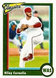2023 Panini Chronicles Classics Riley Cornelio #4 card