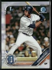 2019 Bowman Draft Chrome Riley Greene #BDC-50 card