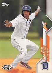 2020 Topps Pro Debut Base Set Riley Greene #PD-108 card