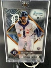 2023 Bowman Sterling Tek Riley Greene #ST-12 card
