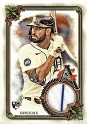 2023 Topps Allen & Ginter Relics (Pattern A) Riley Greene #AGRA-RG card