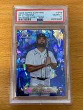 2023 Topps Chrome Sapphire Edition Selections Riley Greene #SS-9 card