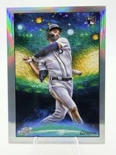 2023 Topps Cosmic Chrome Stars in the Night Riley Greene #STN-19 card
