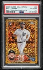 2023 Topps Gilded Collection Base Set Riley Greene #98 card