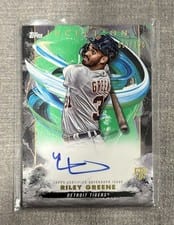2023 Topps Inception Rookies and Emerging Stars Autographs Riley Greene #BRES-RG card