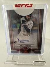 2023 Topps Museum Collection Archival Autographs Riley Greene #AA-RG card