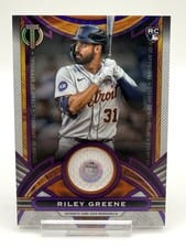 2023 Topps Tribute Stamp of Approval Riley Greene #SOA-RG card