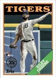 2023 Topps Update 1988 Topps Baseball Riley Greene #88US-24 card