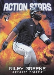 2023 Topps Update Action Stars Riley Greene #AS-8 card