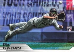 2023 Topps Update Laid Out Riley Greene #LO-6 card