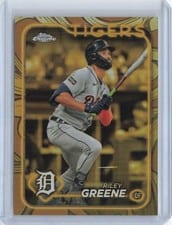 2024 Topps Gilded Collection Base Set Riley Greene #132 card