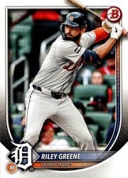 2025 Bowman Base Set Riley Greene #58 card