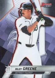 2025 Bowman's Best Base Set Riley Greene #59 card