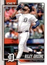 2026 Topps Real One Relics Riley Greene #209 card